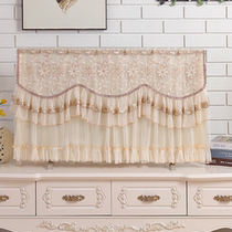 LCD TV dust cover cover dust cloth cover cloth Lace boot does not take fabric 55 inch new hanging type 65