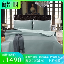  Leather boss buffalo leather mat 1 8 meters first layer leather pure color soft mat three-piece set 1 5 meters painted thickened mattress