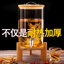 Special wine bottle wine jar Ginseng bottle sealed glass jar 10 kg 20 kg enzyme fermentation barrel wine bottle household