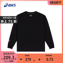 ASICS Arthur mens New Year round neck sweater pullover long sleeve black trend fashion top 2021 Spring