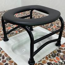 Toilet chair adult stool for pregnant women to change to toilet for elderly toilet for home simple mobile toilet chair squat toilet