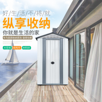 Simple small house on the roof garden yard tool storage room simple outdoor removable Mobile assembly shed House