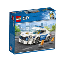 LEGO LEGO City group 60239 police patrol car sports car small particle boy police car assembly building block toy