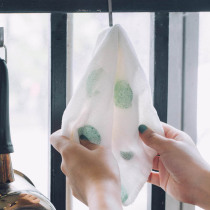 Tree wood fiber Scout 3-piece household thickening cleaning decontamination dishwashing cloth housework kitchen rag