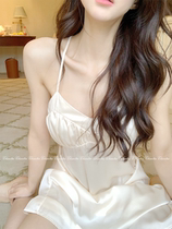 Sweet tea chantee Daria sexy light and luxurious satin with back display with high level of comfort sleeping skirt long skirt