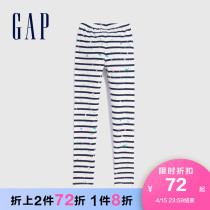 Gap Girl Elastic Cute Printed Knit Pants 813075 Spring 2022 New Children Dress S-up Underpants