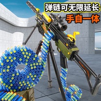 Hand-automatic M416 full with electric burst M2 childrens toy gun full set of equipment soft bomb assault step grab boy