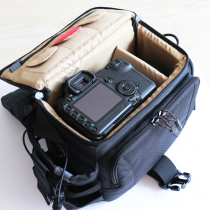Boro camera bag d5 oblique cross D4s photography bag 1Dx shoulder professional large capacity SLR camera bag Movie lens