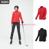 South Korea Volvik golf jacket 21 winter golf female stand collar word mark goose down warm down jacket