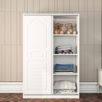 European wardrobe Household bedroom Economical simple sliding door cabinet Rental room storage large wardrobe Small apartment wardrobe