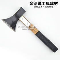 Woodworking axe axe single-edged axe wooden handle reinforcement handle Hammer axe has opened double-edged axe Woodworking