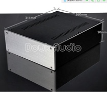 All aluminum alloy chassis 2609 front stage ear amplifier power amplifier chassis DAC decoding multi-purpose