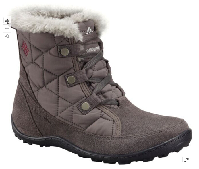 Columbia Minx Shorty Omni-Heat Colombian Snowy Boots-32 degrees C