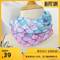  FHC original mermaid fish scale diving hairband windproof multi-purpose outdoor sports magic headscarf Surfing sunscreen