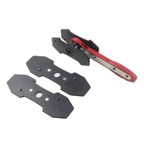 Disc brake ratchet release wrench disc brake piston separator brake cylinder adjuster brake pads