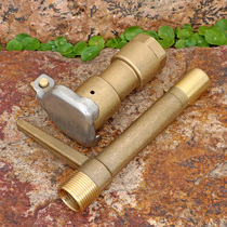 Custom Thickened Total Copper 60% Garden Hose Pagoda Joint Fetch Water Rod Cell Lawn Green Quick Water Intake Valve
