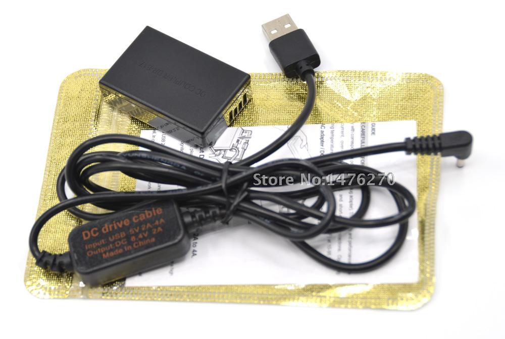 USB Charging Line LP-E17 Fake Battery DR-E17 External Mobile Power Supply Canon M3 M5 M6, etc.