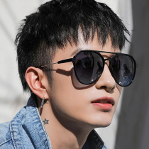 Sunglasses mens polarized sunglasses Korean version of the trend anti-UV driving special glasses men 2021 new PGYJ