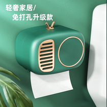 Toilet tissue box toilet paper box toilet paper box wall-mounted toilet paper roll box toilet paper box