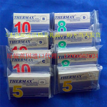 Temperature test paper 5 grid C type temperature paper TMC temperature test paper THERMAX temperature sticker