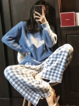 Blue planet Daily Gtra ~ 2021 autumn and winter New popular color thick warm soft cotton can be worn outside