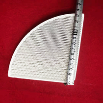 Round furnace head ceramic sheet honeycomb ceramic strip gas furnace head accessories burner ceramic plate stove head accessories