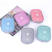 Travel business Portable Mini First Aid Kit emergency portable small medicine kit medicine bag drug storage bag medical kit