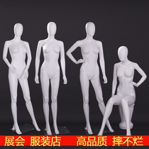 High-end model props female full body clothing store model display stand human platform dummy model doll underwear wedding dress