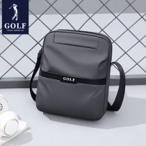Golf 2022 new mens single shoulder bag inclined satchel anti-splash water Oxford Textile multifunction Leisure sport Chaubawl bag