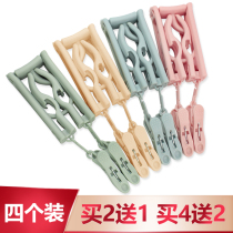 Travel folding hanger portable travel drying rack multifunctional windproof clothes hanger household hanger belt clip