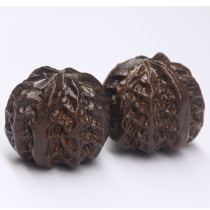 Natural wood solid walnut agarwood fitness handball massage health care player turns ball old man holding solid wood