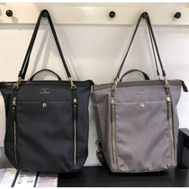 Japans new backpack womens single shoulder dual-use bag high-end niche nylon Oxford waterproof commuter backpack women