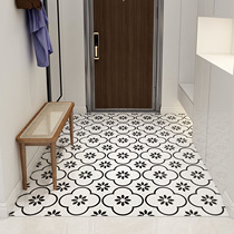 Balcony custom tile carpet PVC disposable cropped floor mat into the door mat kitchen full of waterproof mat