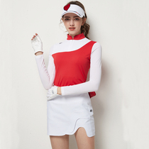 BG golf sunscreen dress womens ice silk long sleeve T-shirt summer golf clothing womens suit slim breathable top