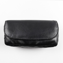 Pipe bag portable pipe bag pipe kit leather cowhide pipe cigarette bag men's pipe accessories