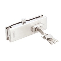 Lonnie high quality stainless steel 304 glass door clamp ground lock 050B ground spring ground lock frameless door lock