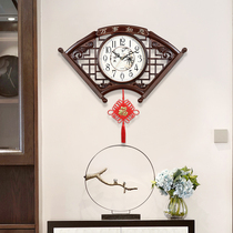 Polaris new Chinese wall clock creative simple fashion Chinese knot clock Living room study office personalized clock