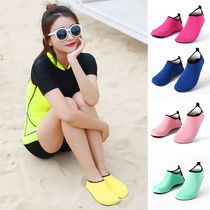 Snorkeling sandals socks adult children men and women non-slip scuffs diving seaside water-going shoes