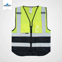 3M reflective safety vest traffic construction safety night sanitation security takeaway car driving custom vest