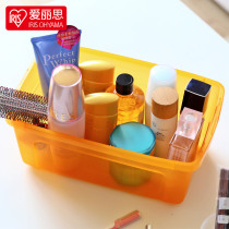 Alice IRIS transparent snacks toy plastic storage small storage box finishing storage box with lid Alice
