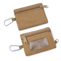 1000D outdoor sports leisure bank card certificate small hanging bag with change running bag key case 11 * 9cm