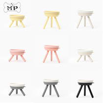 Memory Pet Korea straight mail Inherment new pet cat dog Oolio table ceramic bowl