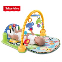 Fisher multi-function fitness rack kicking piano crawling mat Game blanket W2621 early education educational toy set