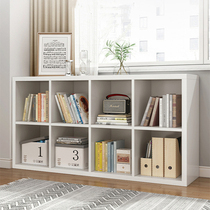 Cell Bookcase Free Combination Plaid Cabinet Locker Bookcase Shelf Floor Landing Bookcase Short Cabinet Bookcase Bookcase