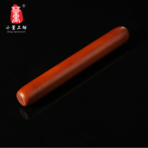 Jujube full red heart rolling pin old Fangliang small bag dumpling skin old solid wood rolling stick roller 22CM