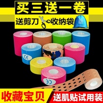 Professional Kinesiology tape Tape Elastic sports bandage Kinesiology tape Muscle tape Muscle tape Ski anti-freeze sun tape