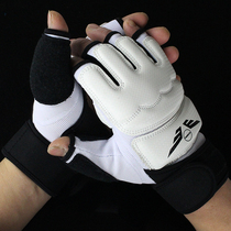 PU half finger gloves sanda boxing gloves fight fighting Muay Thai training sandbags juvenile quan ji tao adult women and men