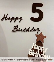 Senshine Simple Birthday Letter Birthday Children Year Old Boy and Girls Decorate Scene Archives