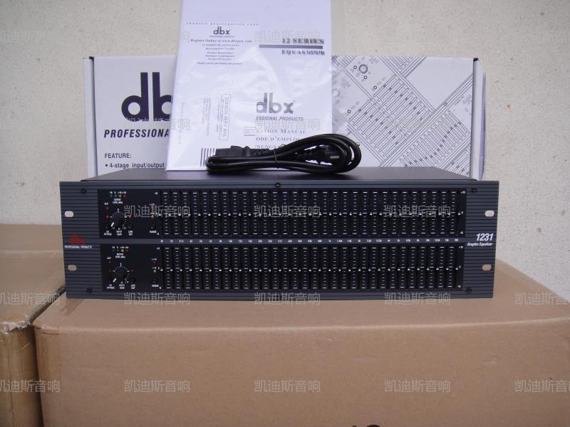 DBX 231/1231/2231 Professional Equalizer Audio Stage Household Professional Average Mixer Series