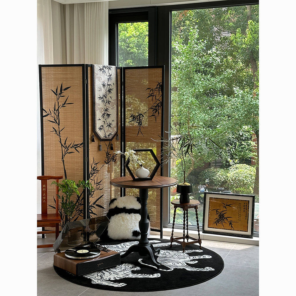 新中式竹篱笆屏风-新中式竹篱笆屏风促销价格、新中式竹篱笆屏风品牌- 淘宝